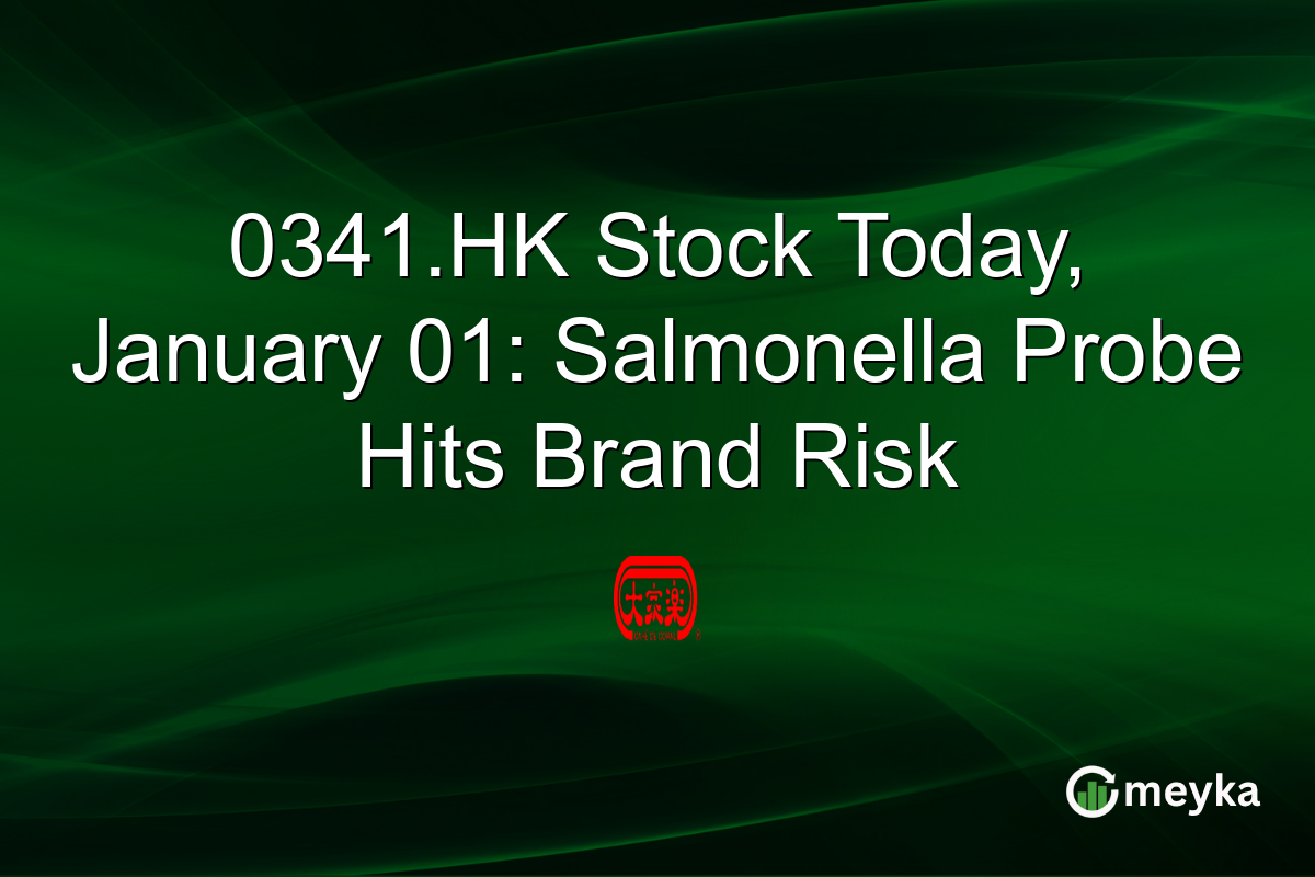 0341.HK Stock Today, January 01: Salmonella Probe Hits Brand Risk