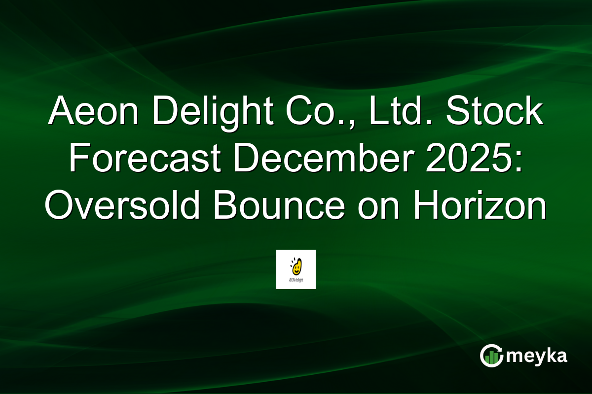 Aeon Delight Co., Ltd. Stock Forecast December 2025: Oversold Bounce on Horizon