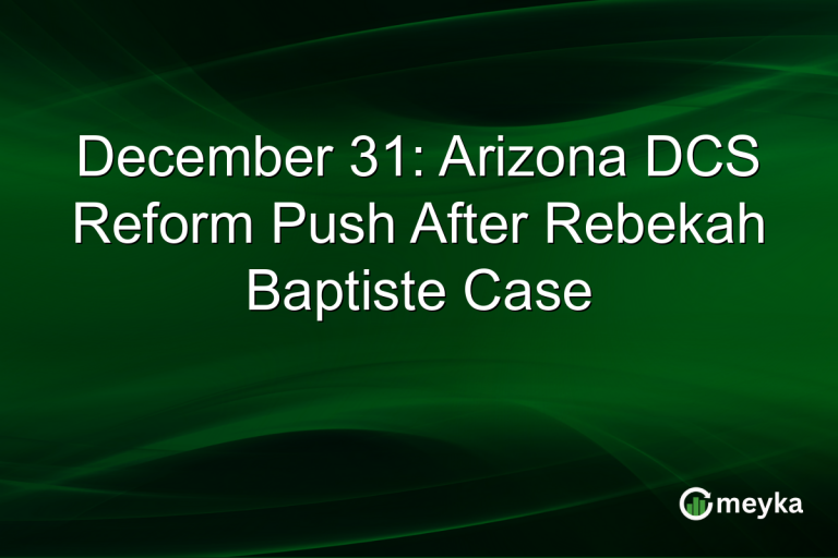 December 31: Arizona DCS Reform Push After Rebekah Baptiste Case