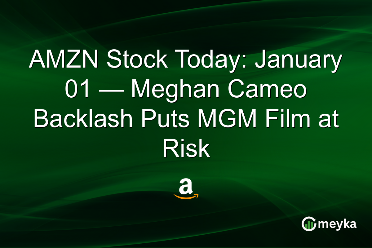 AMZN Stock Today: January 01 — Meghan Cameo Backlash Puts MGM Film at Risk
